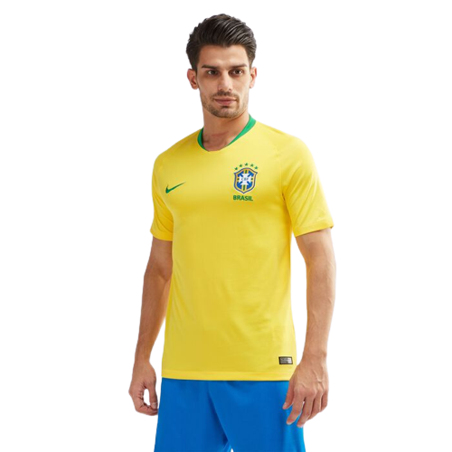 NIKE DRI-FIT MEN'S BRAZIL 2022 STADIUM HOME FOOTBALL JERSEY